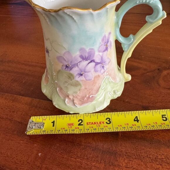 Victorian GT Carl Tielsch Germany Porcelain creamer - Picture 4 of 10